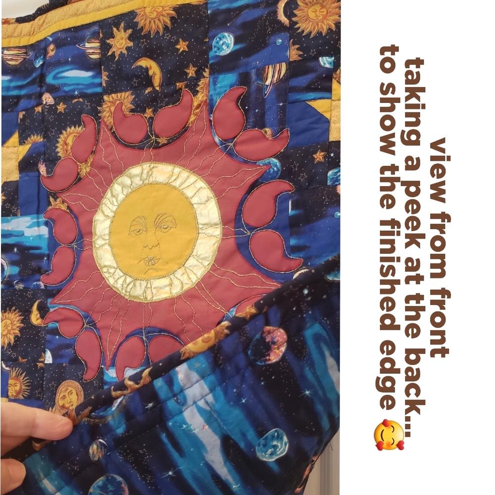 *🌞SALE🌜*  Custom wall hanging with sun, moon, stars, planets! - Picture 6 of 10